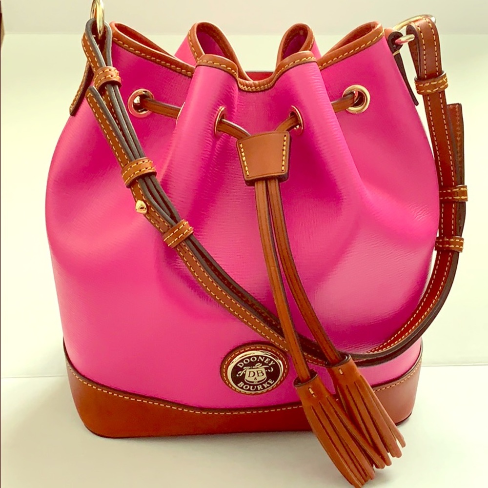 Dooney & Bourke Hot Pink Bucket Bag